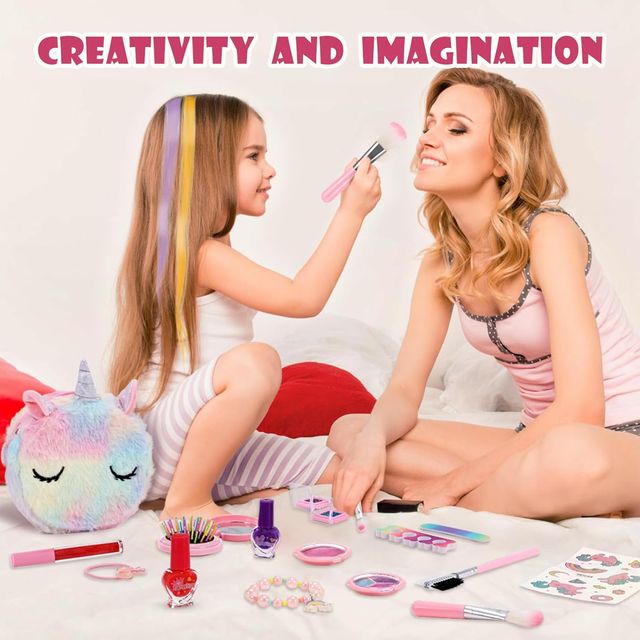 Set Trucco Infantile per Unicorni con Borsa