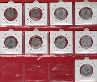 29 monedas de  Cuba