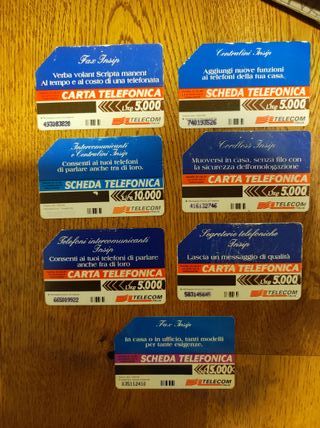 Schede telefoniche "Servizi Insip"