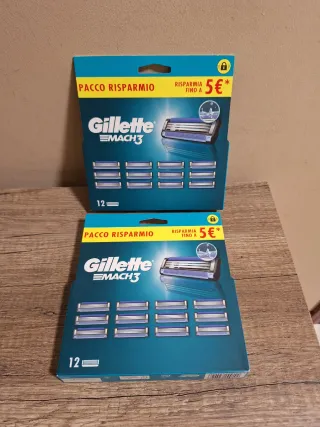 24 Recambios Gillette Mach3