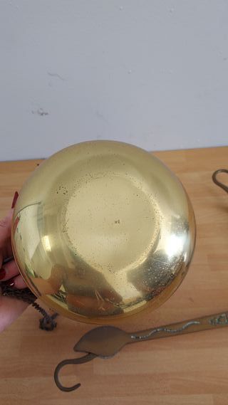 Bilancia Vintage a Bracci - Ottone e Bronzo