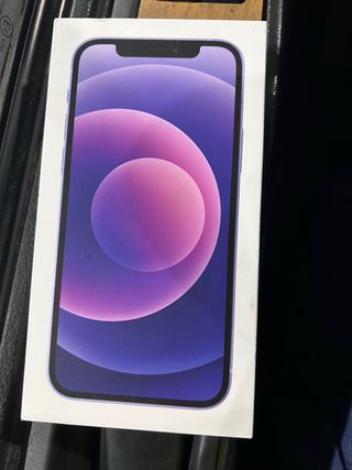 Scatola iPhone 12 Viola