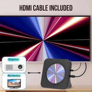 Gueray Reproductor de DVD para TV Bluetooth Reprod