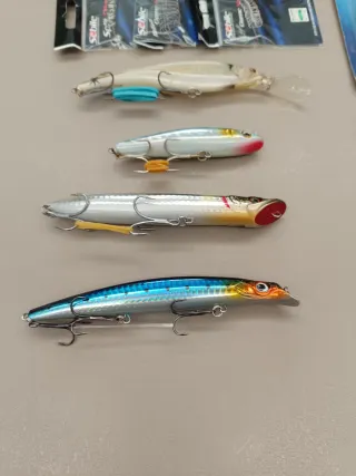 Esche artificiali spinning minnow popper wtd jerk