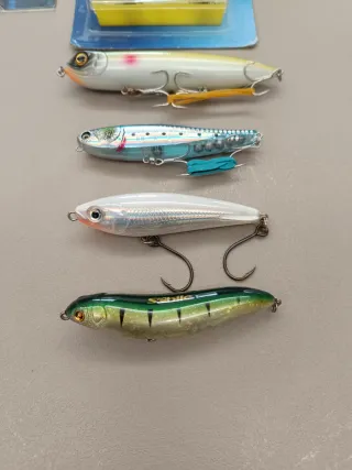Esche artificiali spinning minnow popper wtd jerk