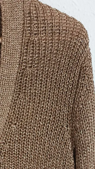 Cárdigan Zara Dorado