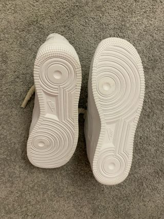 Nike Air Force 1 Blancas Cordones Gruesos T43