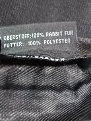 Borsa Hallhuber x Philosophy pelliccia nera