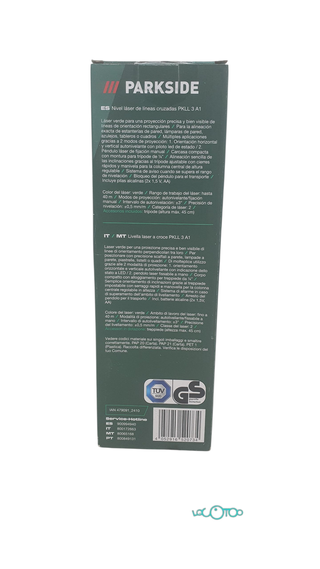 Nivel De Líneas Cruzadas Parkside PKLL 3 A1