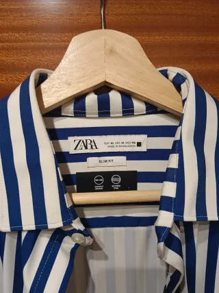 Camisa de rayas Zara hombre