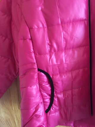 Chaqueta acolchada mujer rosa Roly