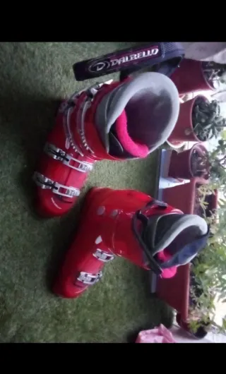 Botas de esquí Dalbello rojas