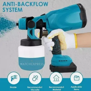 Pistola Spruzzo Elettrica 48V 2 Batterie