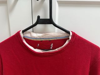 Jersey Rojo Manga Larga