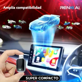 Adaptador Carplay Inalámbrico Bluetooth