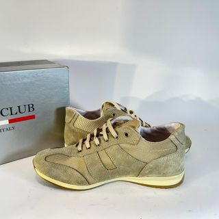 Scarpe uomo Stone Club pelle beige/marrone 42