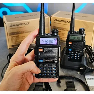 2 Radio Portatili Baofeng UV-5R Walkie Talkie