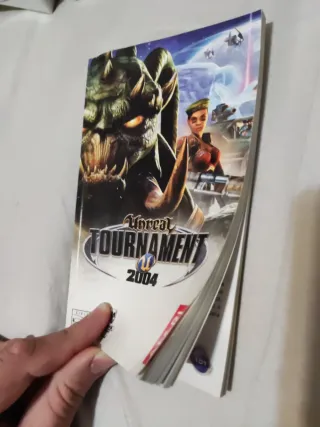 Unreal Tournament 2004 PC CD-ROM Caja Manual Disco