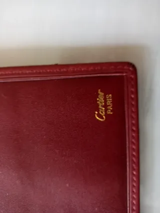 Cartera Cartier Roja