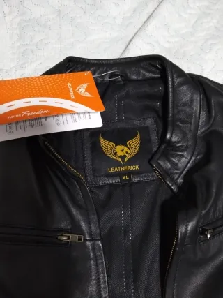 Chaqueta LEATHERICK Negra Talla XL