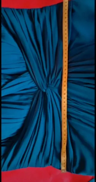 Vestido azul de fiesta elegante