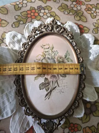 Cornice d'epoca floreale