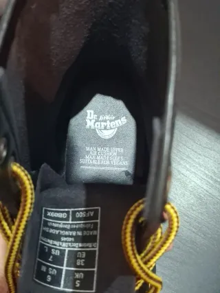 Botas Dr. Martens Negras Veganas