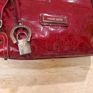 Bolso Robert Pietri Rojo .charol