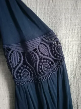 Blusa Salsa azul marino talla M