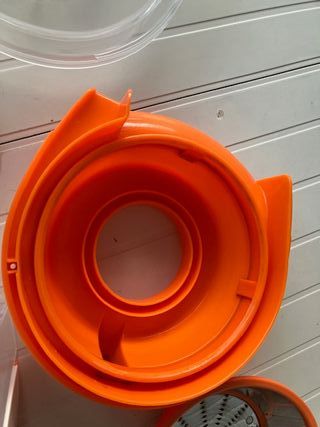 Licuadora Fagor LC-500 Naranja/Blanca