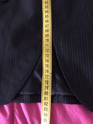 Chaqueta Zara Man Raya Diplomática Negra