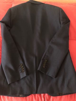 Chaqueta Zara Man Raya Diplomática Negra