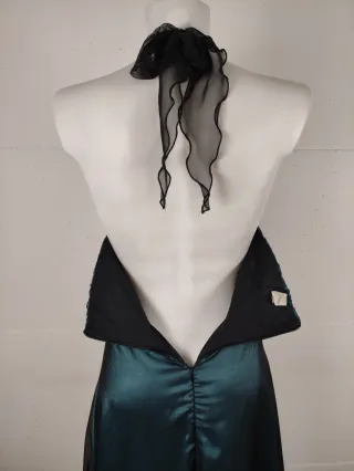 Abito da cerimonia donna teal