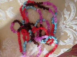 Collana pietre vere multicolor