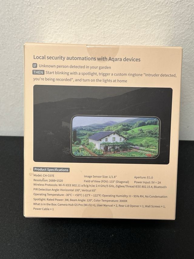 Aqara Cámara Hub G5 Pro WiFi 4MP