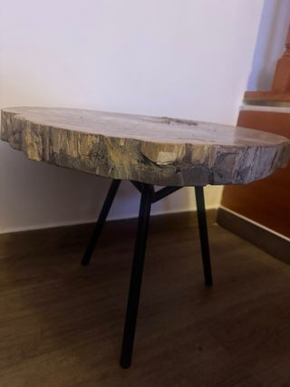 Mesa de cuarzo petrificado