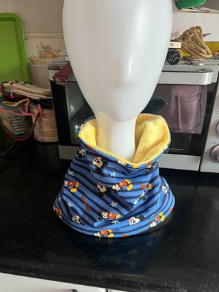 Cuello o braga infantil Mickey Mouse