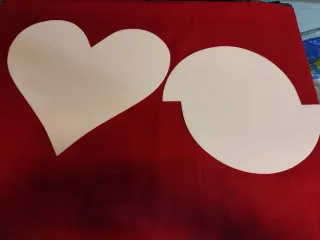 Plato decorativo corazón y nautilo