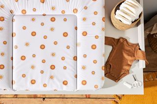 Rotho fasciatoio a cuneo animali della foresta 50 x 70 cm