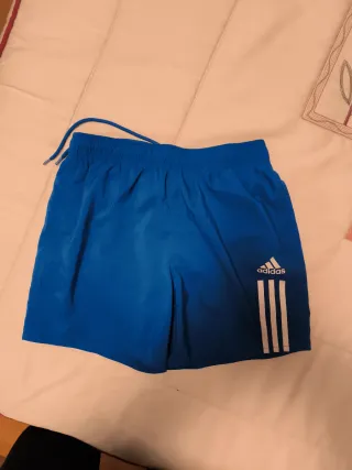 Costume da bagno Adidas blu per bambini 11-12 anni