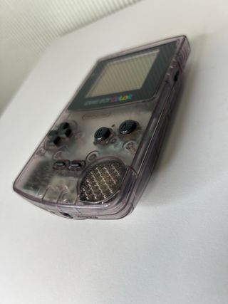 Game Boy Color Morado Transparente