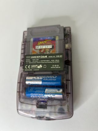 Game Boy Color Morado Transparente