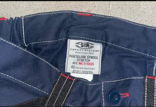 Pantaloni da lavoro blu unisex