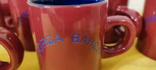 12 Tazze da Caffè Barça Ceramica