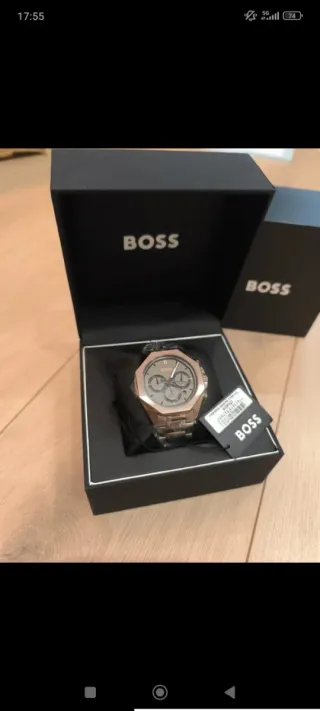 Reloj Hugo Boss Cronógrafo Cobre Nuevo
