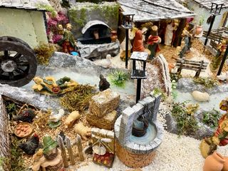 Presepe Artigianale Unico Fatto a Mano