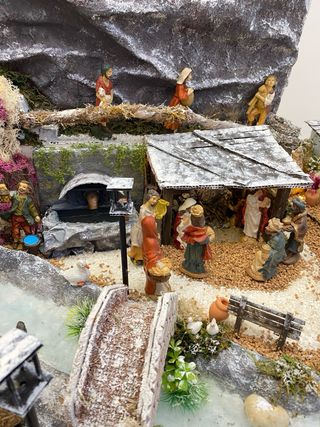 Presepe Artigianale Unico Fatto a Mano
