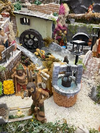 Presepe Artigianale Unico Fatto a Mano