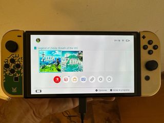 Nintendo Switch OLED Zelda + Juegos