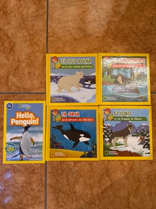 Lote de libros infantiles de National Geographic